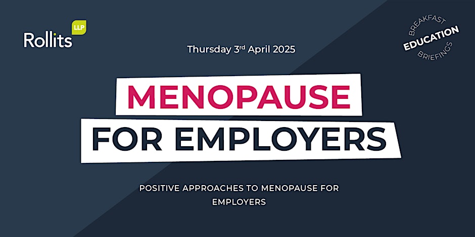 Education breakfast briefing a positive approach to menopause