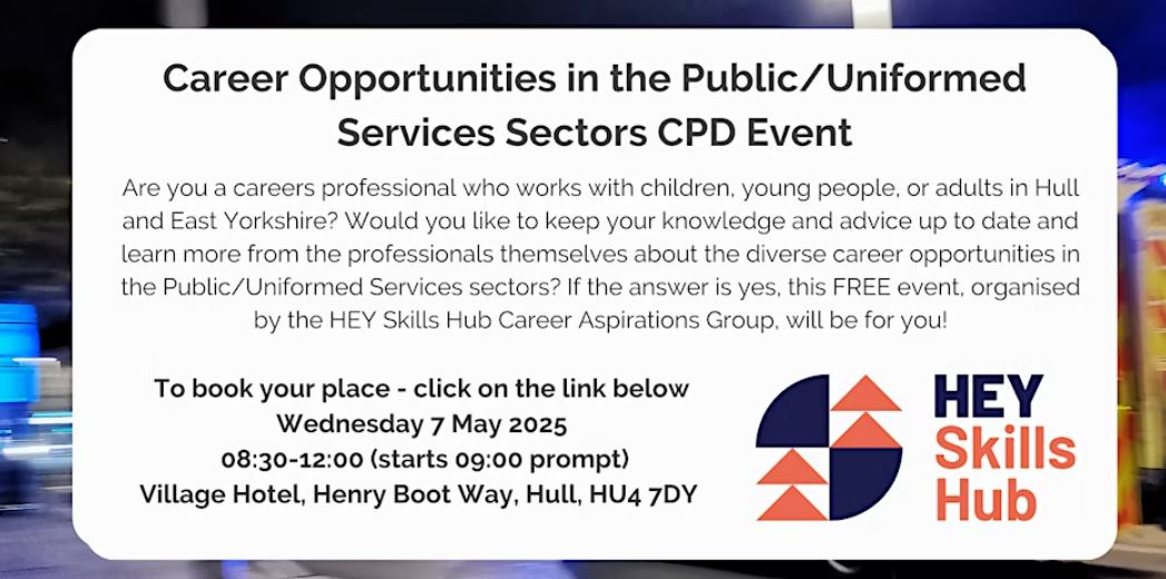 Hey skills hub careers in public and uniformed services