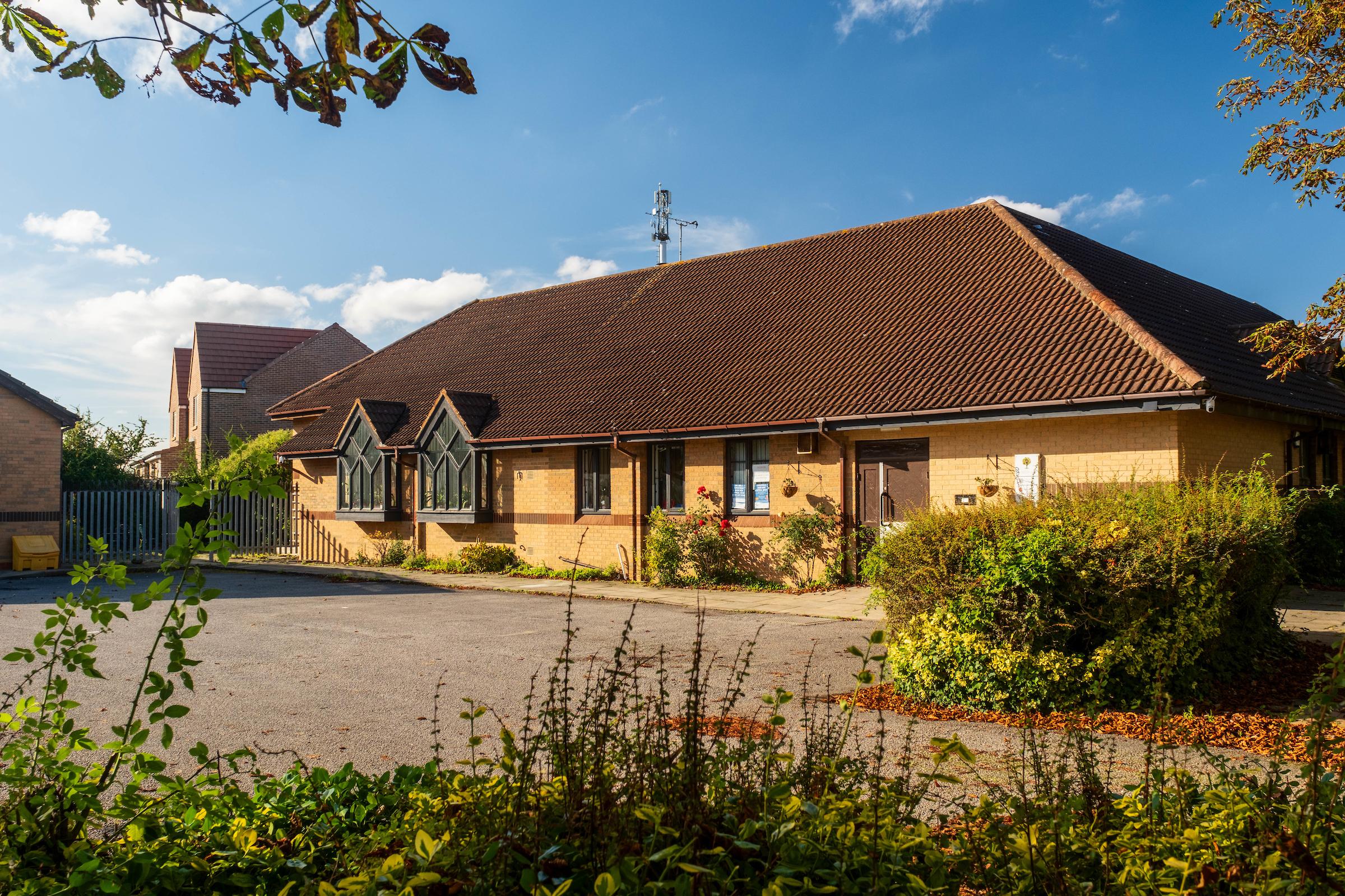 A photograph of Bilton Grange community centre from the outside