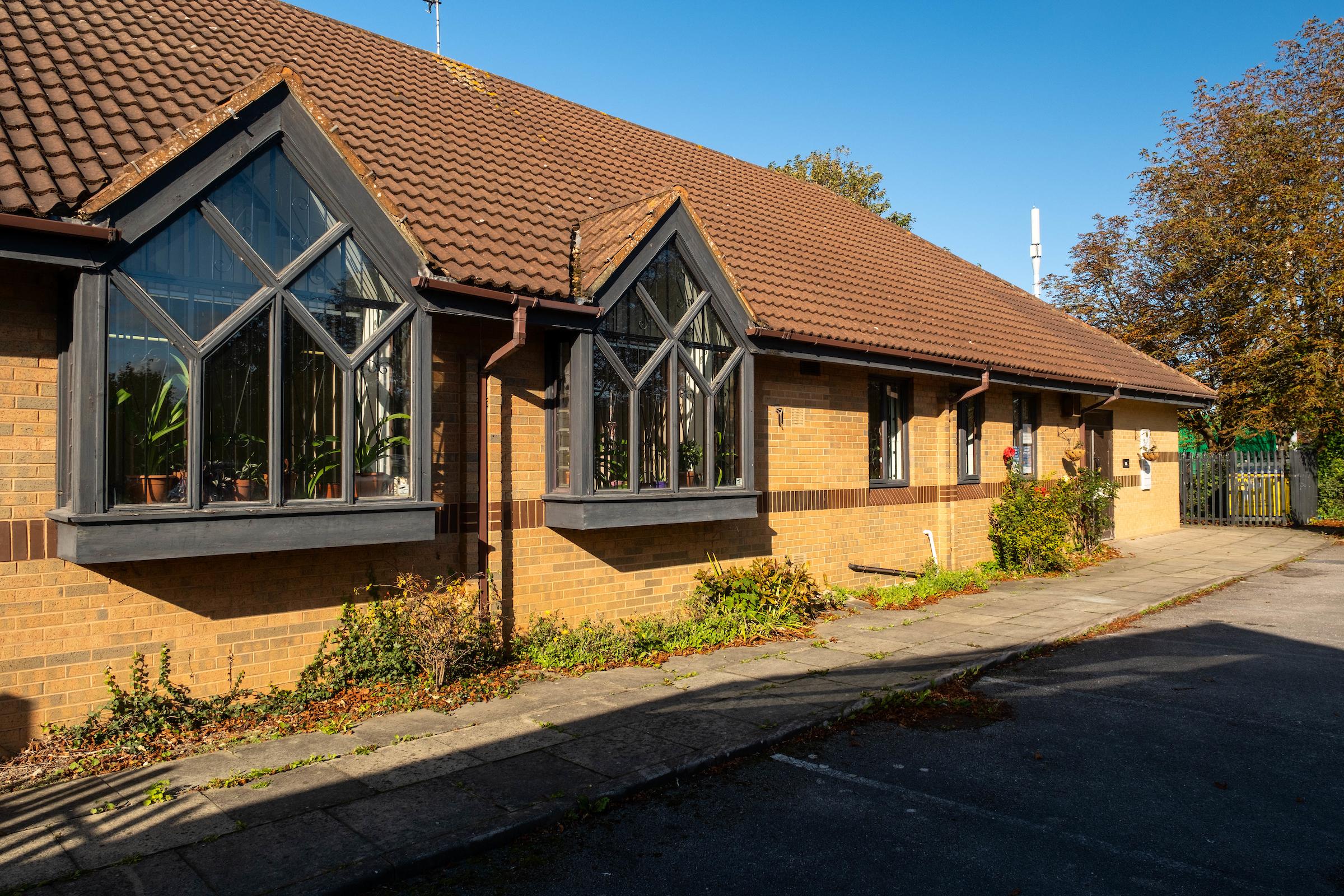 A photograph of Bilton Grange community centre from the outside