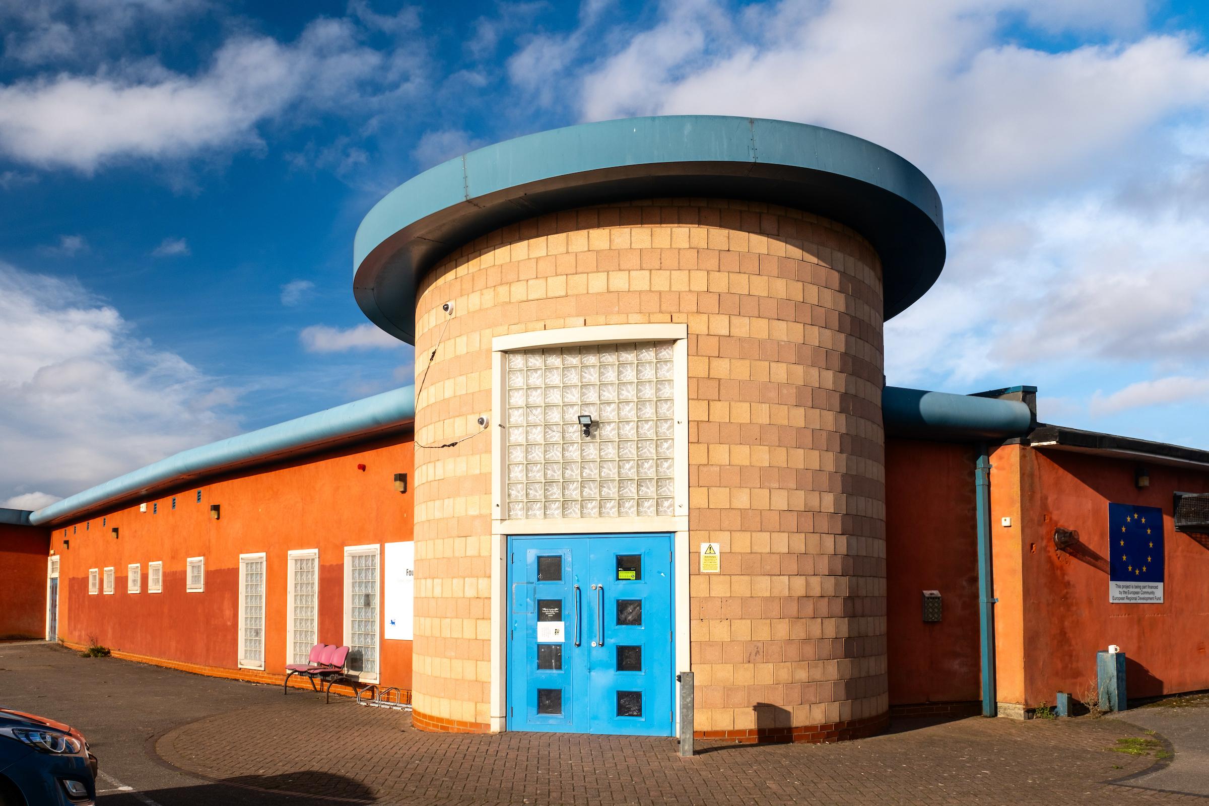 A photograph of Eastmount Community Centre from outside