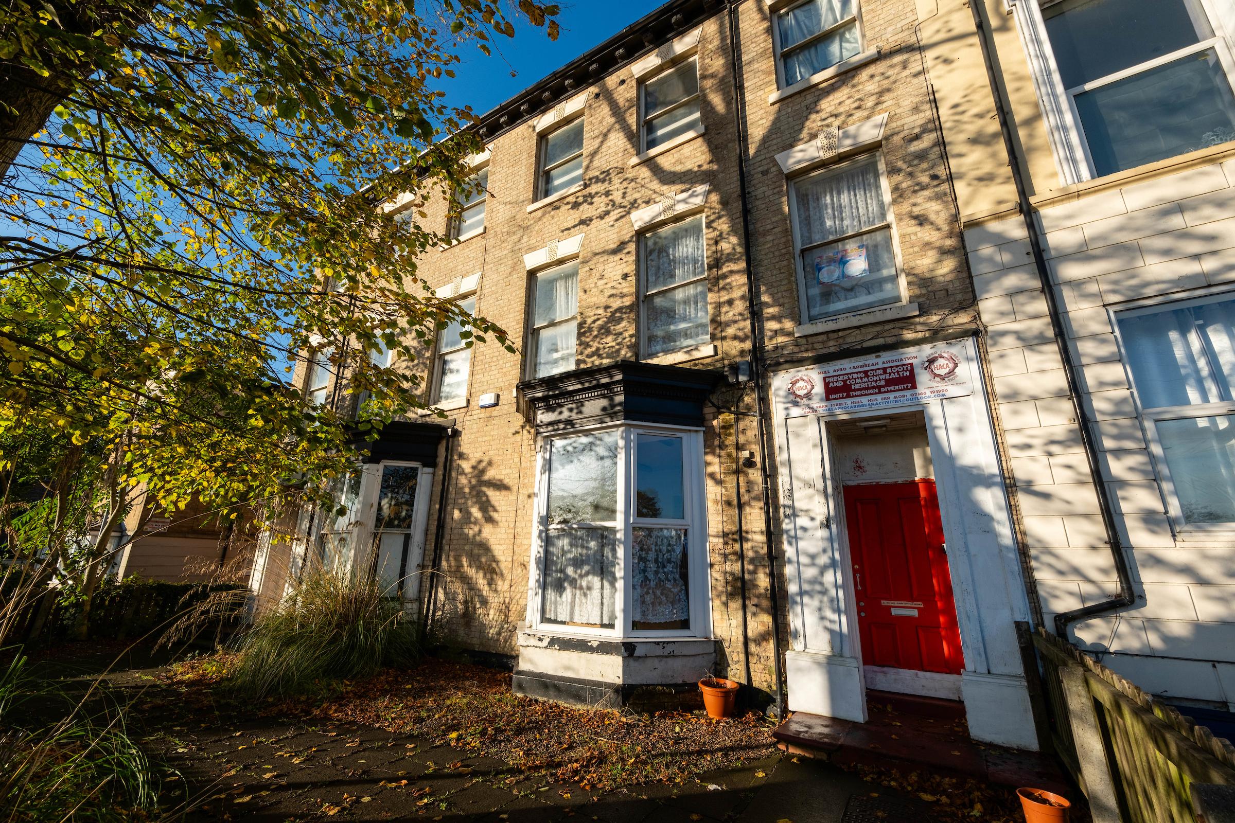 A photograph of the Hull Afro Caribbean Centre taken from outside