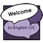 Welcome to English logo