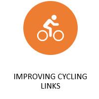 Improving cycling links icon